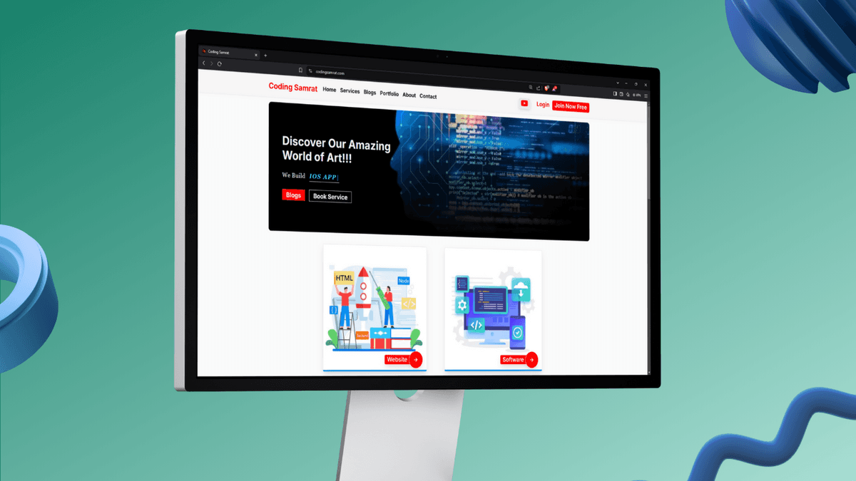 Modern Website